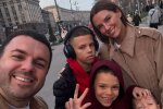 Григорій Решетнік із сім'єю